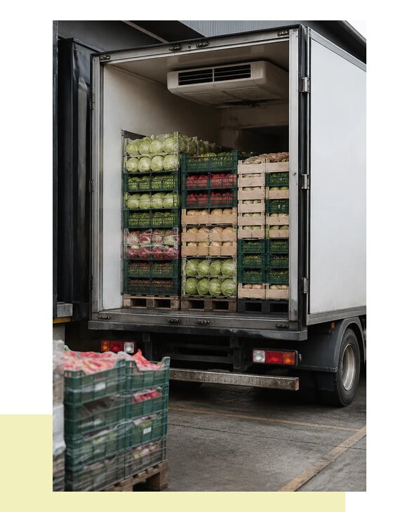 Перевозка плодоовощной продукции оптом напрямую в Топки